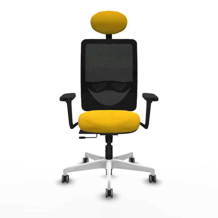 PIQUERAS Y CRESPO Silla de oficina Zulema Amarillo/Negro PIQUERAS Y CRESPO Silla de oficina Zulema Amarillo/Negro