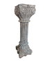 DKD Home Decor Columna de Madera Tallada 25x25x120 cm Natural