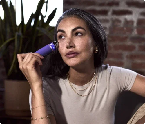 Therabody TheraFace Depuff TF0004132-3A40 | Tratamiento Facial Frío y Calor para Reducir Hinchazón, Mejorar Elasticidad y Luminosidad