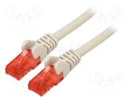 GOOBAY Patch cord Cat 6 U/UTP de 20m con conectores RJ45