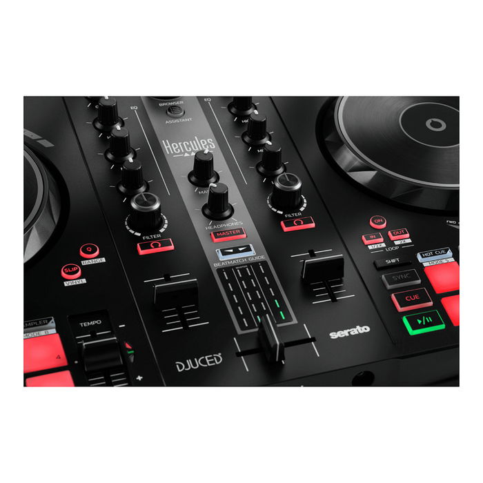 Hercules DJ Control Inpulse 300MK2 Controladora DJ con USB y Pads de Batería Hercules DJ Control Inpulse 300MK2 Controladora DJ con USB y Pads de Batería