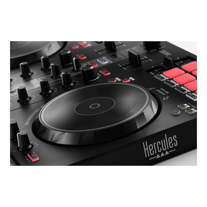 Hercules DJ Control Inpulse 300MK2 Controladora DJ con USB y Pads de Batería Hercules DJ Control Inpulse 300MK2 Controladora DJ con USB y Pads de Batería