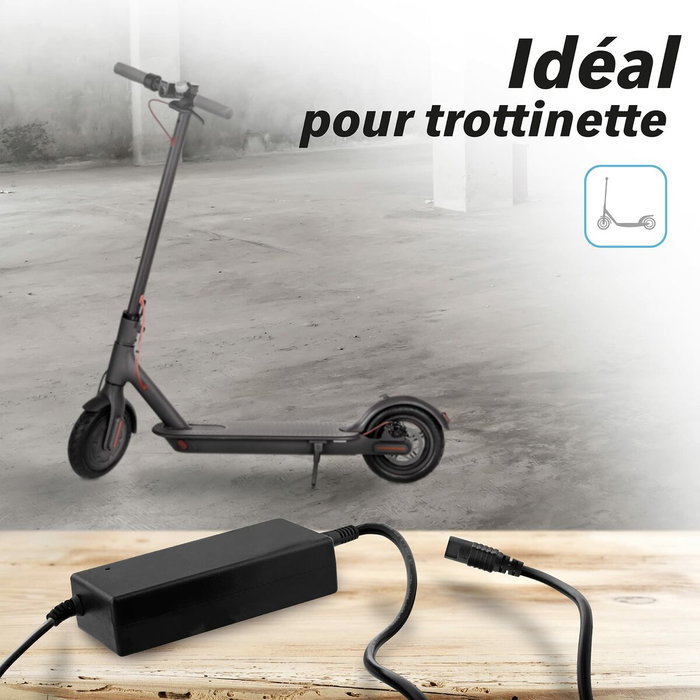 T'nb Cargador Universal para Patinetes Eléctricos 42V 2A 84W
