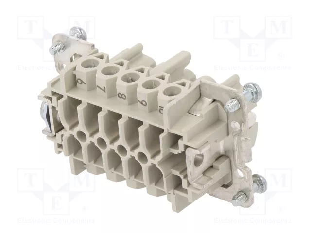 WIELAND Conector HDC Hembra Tamaño 10 para Panel