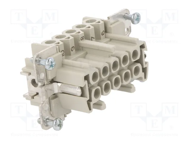 WIELAND Conector HDC Hembra Tamaño 10 para Panel