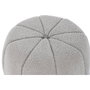 DKD Home Decor Reposapiés de Poliéster Borreguito Gris