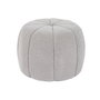 DKD Home Decor Reposapiés de Poliéster Borreguito Gris