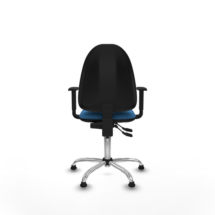 PIQUERAS Y CRESPO Silla de oficina Aýna Azul claro con Base cromada PIQUERAS Y CRESPO Silla de oficina Aýna Azul claro con Base cromada
