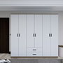 Hanah Home Armario 1600-64 Nogal Claro 180x190x45 cm
