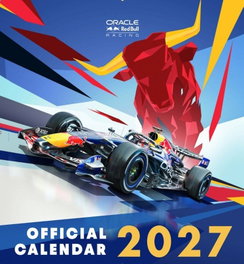 Automobilist Oracle Red Bull Racing Calendario Oficial 2027 30 x 30 cm