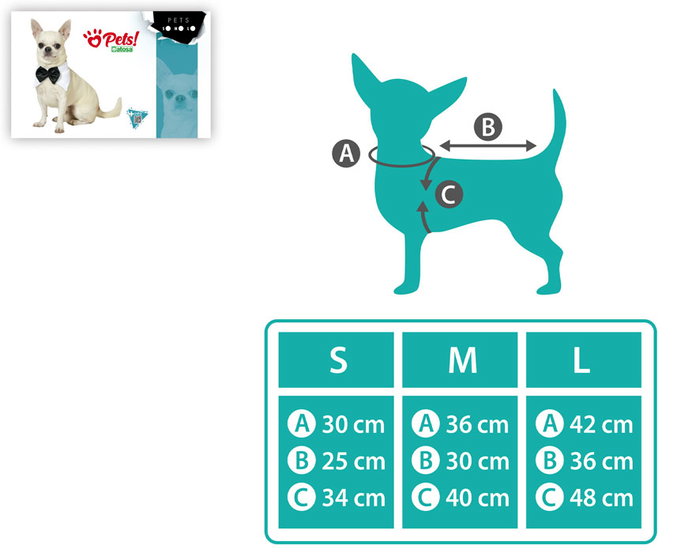 Disfraz Para Mascota Pajarita Negra Talla M Temática Circo Polyester Disfraz Para Mascota Pajarita Negra Talla M Temática Circo Polyester