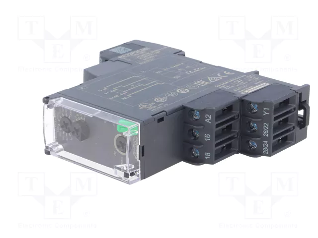 SCHNEIDER ELECTRIC Zelio Time RE22R2CMR Relé de tiempo DPDT