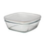 Duralex Freshbox Fiambrera Cuadrada de 2 Litros, Pack de 8 Unidades