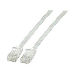 EFB Elektronik K8107WS.1,5 Cable de red Cat.6a U/UTP de 1,5 m, Blanco