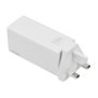 ASUS AC100-02 Cargador 100W USB-C 2 Puertos + USB-A para Portátil UX325 UM325 UX425 UX482 UX5400 CX1500 G513QR, Blanco, EU + UK