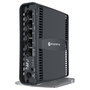 MikroTik hAP ax2 Router de Sobremesa C52iG-5HaxD2HaxD-TC, Wi-Fi 6 Dual Band 2.4 GHz y 5 GHz, 5 Puertos Gigabit, Negro