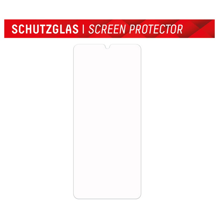 Displex DISPLEX Panzerglas 2D/ Clear (10H) Protector de Pantalla de Cristal Templado para Samsung Galaxy A34, Aplicación en Seco, Anti-Rayaduras y Antihuellas