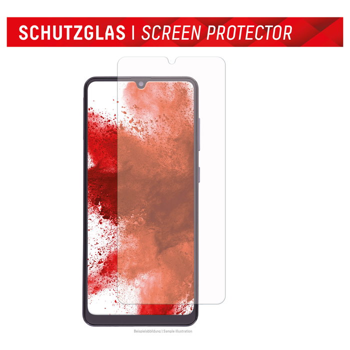 Displex DISPLEX Panzerglas 2D/ Clear (10H) Protector de Pantalla de Cristal Templado para Samsung Galaxy A34, Aplicación en Seco, Anti-Rayaduras y Antihuellas