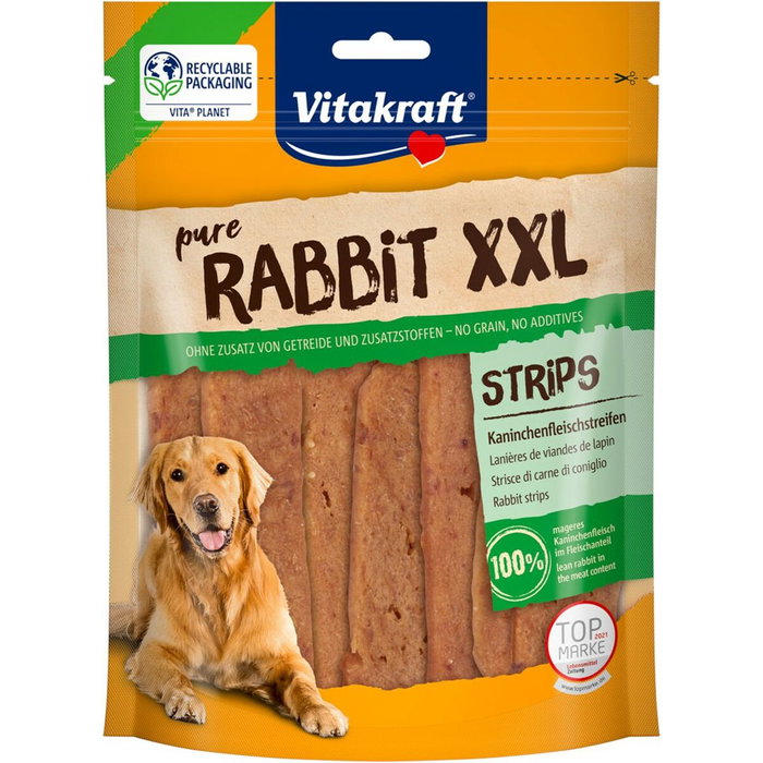 Golosinas para perros vitakraft pure rabbit strips 250 g Golosinas para perros vitakraft pure rabbit strips 250 g