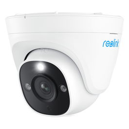 Reolink P334 Cámara de Seguridad IP para Interior y Exterior Alámbrica Compatible con Google Assistant Blanca
