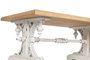 DKD Home Decor Mesa de Centro Abeto y MDF Decapé Blanco