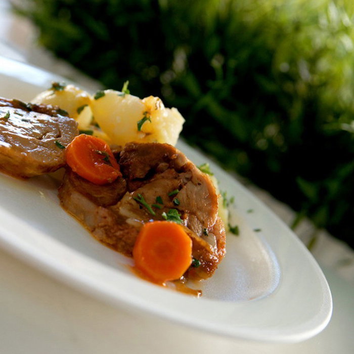 RB Drinks Plato Blanco diámetro 24 cm (6 Unidades)