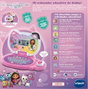 VTech Ordenador Educativo La Casa de Muñecas de Gabby, Pantalla LCD con más de 200 Frases y Melodías, 32,5x7,8x33 cm, Español