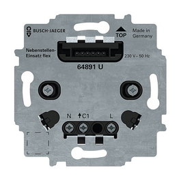 GIRA Busch-Jaeger Nebenstellen-Einsatz flex 1-fach 230 V USB-A-1.11