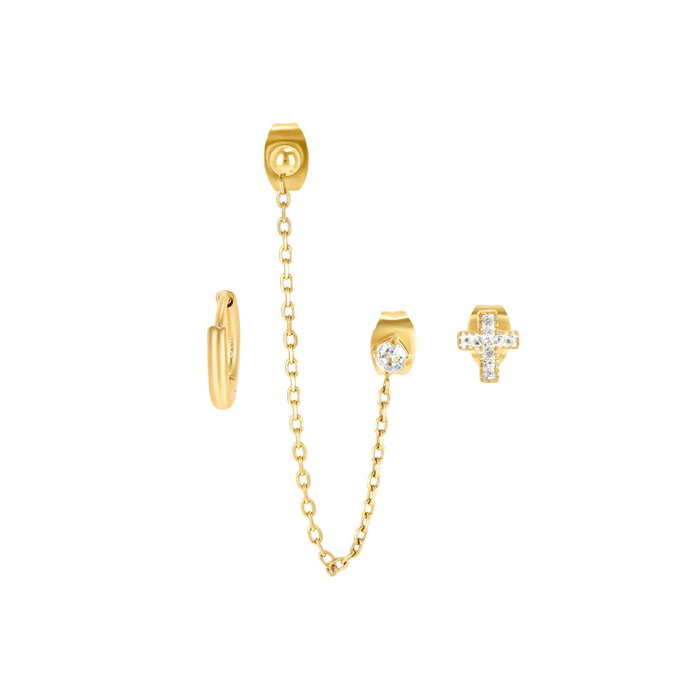 Pendientes Mujer One Jewels OJSEEP03G Dorado