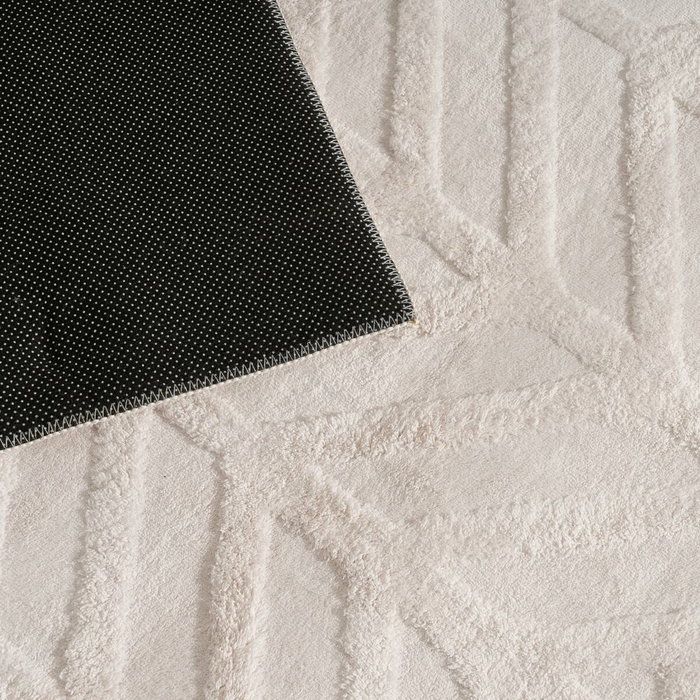 Ixia Alfombra Geométrico Crudo Poliéster 160 x 1,70 x 230 cm Ixia Alfombra Geométrico Crudo Poliéster 160 x 1,70 x 230 cm