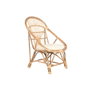DKD Home Decor Silla de Bambú y Ratán Natural 63x55x90 cm