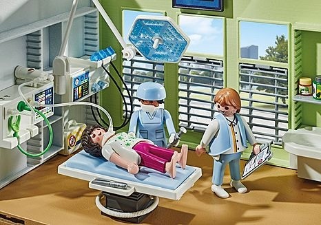 Playmobil 71615 Action Heroes Modernes Krankenhaus Hospital Reconvertido Playmobil 71615 Action Heroes Modernes Krankenhaus Hospital Reconvertido