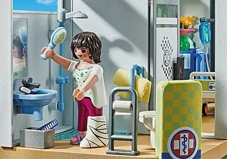 Playmobil 71615 Action Heroes Modernes Krankenhaus Hospital Reconvertido Playmobil 71615 Action Heroes Modernes Krankenhaus Hospital Reconvertido