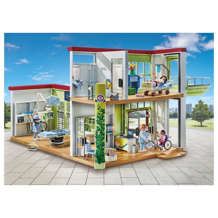 Playmobil 71615 Action Heroes Modernes Krankenhaus Hospital Reconvertido Playmobil 71615 Action Heroes Modernes Krankenhaus Hospital Reconvertido