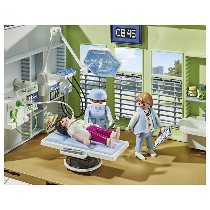 Playmobil 71615 Action Heroes Modernes Krankenhaus Hospital Reconvertido Playmobil 71615 Action Heroes Modernes Krankenhaus Hospital Reconvertido