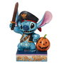 Enesco Figura Disney Lilo & Stitch Stitch de Resina Pintado a Mano, 15 cm