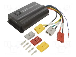 Qoltec Cargador Automático DC-DC 12V con Regulador MPPT 40A para LiFePO4, AGM, GEL y STD