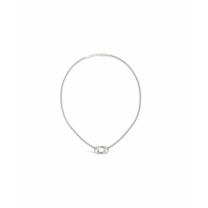 Colgante Mujer Guess JUBN04506JWRH 45 cm Plateado Colgante Mujer Guess JUBN04506JWRH 45 cm Plateado