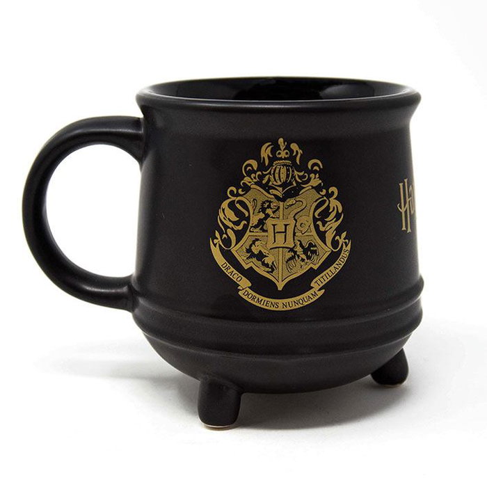 Pyramid International Taza 3D Hogwarts Crest Harry Potter Estilo Caldero Pyramid International Taza 3D Hogwarts Crest Harry Potter Estilo Caldero