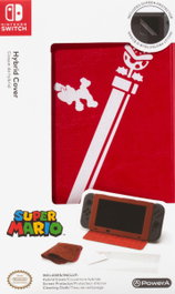 Power A Hybrid Cover Super Mario con Protector de Pantalla