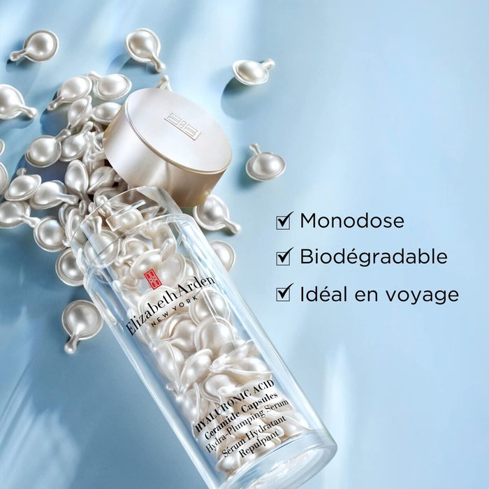 Elizabeth Arden Hyaluronic Acid Ceramide Capsules Hydra-Plumping Serum, 90 Cápsulas