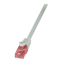 LogiLink Patch Cable Cat.6 U/UTP BC PrimeLine de 20m, gris