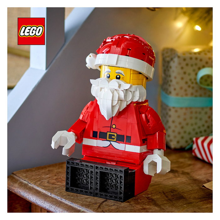 LEGO Minifigura Gigante de Papá Noel 40820