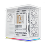 NOX Hummer Galaxy Semitorre ATX Compacta con Ventana, Tira LED ARGB, 4 Ventiladores Incluidos, Compatible con Gráficas 420mm y Refrigeración Líquida 360mm