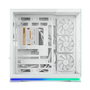 NOX Hummer Galaxy Semitorre ATX Compacta con Ventana, Tira LED ARGB, 4 Ventiladores Incluidos, Compatible con Gráficas 420mm y Refrigeración Líquida 360mm