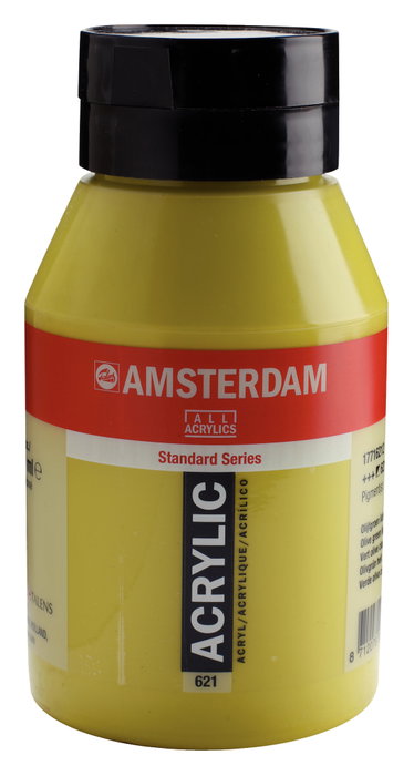 Amsterdam Amsterdam Standard Series Color Acrílico Verde Oliva Claro 621 1000 ml Amsterdam Amsterdam Standard Series Color Acrílico Verde Oliva Claro 621 1000 ml