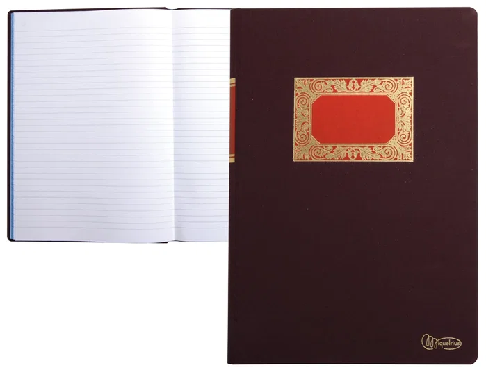 MIQUELRIUS Libro de Contabilidad Horizontal 100 Hojas Folio Natural