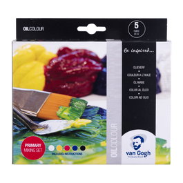 Van Gogh Estuche de Óleos de Colores Primarios 5 x 40 ml