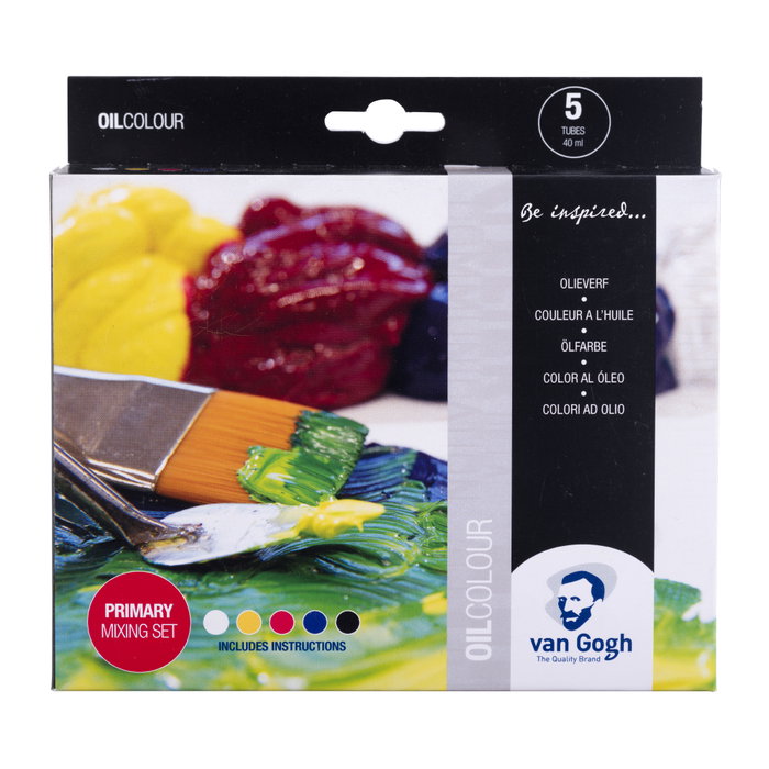 Van Gogh Estuche de Óleos de Colores Primarios 5 x 40 ml Van Gogh Estuche de Óleos de Colores Primarios 5 x 40 ml