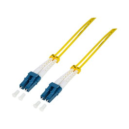 LogiLink Fiber Patch Cord OS2 LC-LC 50m 9/125µ Duplex
